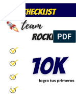 Super Afiliados 10K Check List Team Rocket