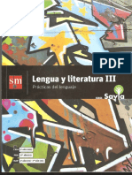 Lengua y Literatura III Practicas Del Lenguaje SM