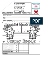 Examen 3 Er Grado 2 Do Trimestre 2021 MEX