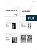 6 Examen Postural