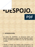 Despojo PDF Presentacion