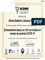 Certificado Del Curso