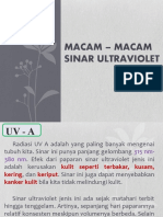 Tismen Macam - Macam Sinar Ultraviolet