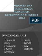 Paradigma Keperawatan Menurut Ahli