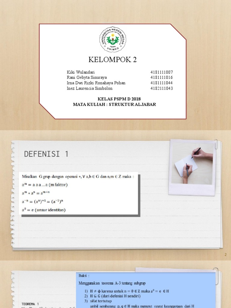 Kelompok 2 Subgrup Siklik | PDF
