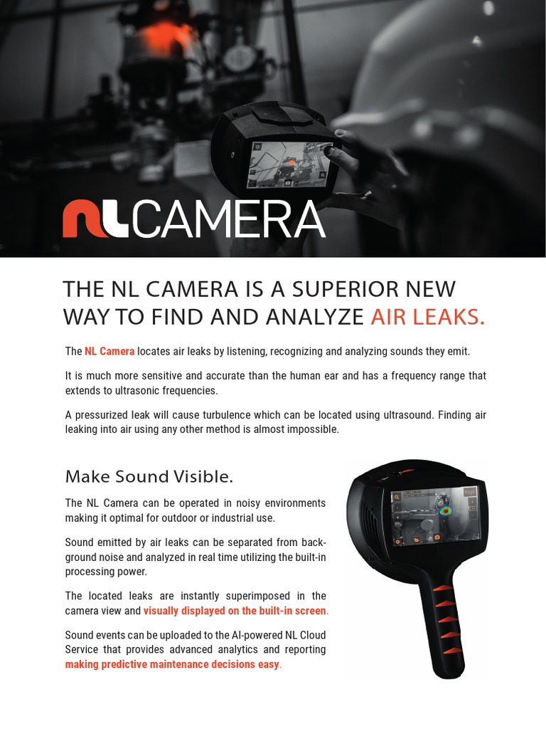 The NL Camera Is A Superior New Way To Find and Analyze: Air Leaks ...