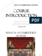 Lecture 1 - Introduction Embedded Systems