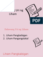 Mga Halimbawa NG Liham | PDF