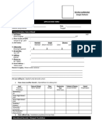 Application Form