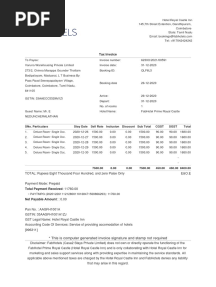 FabHotels Invoice QLF6L5