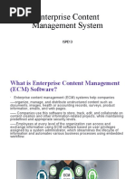 Enterprise Content Management System