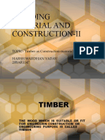 Building Material and Construction-Ii Timber