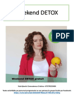 Plan alimentar - Weekend DETOX - 26.09.2020