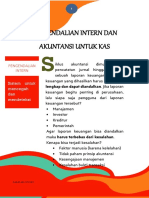 Pengendalian Intern Dan Akuntansi Untuk Kas