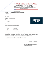 Surat Permohonan PKL Universitas Bosowa