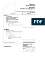 Education agency fund budget vs actual analysis