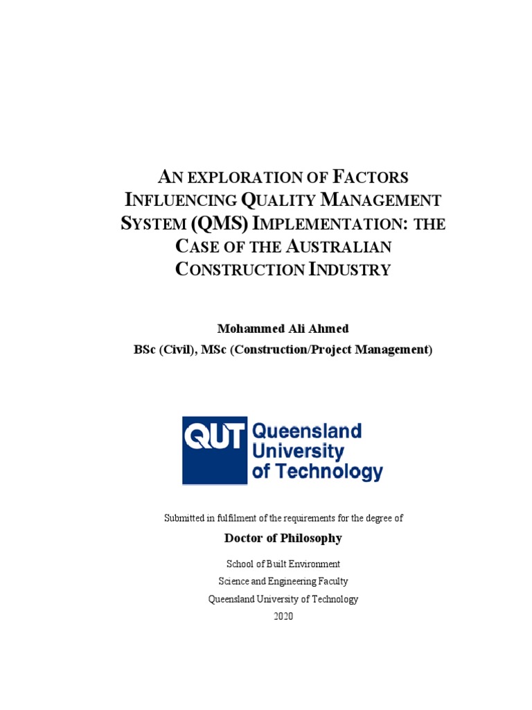 qms case study pdf