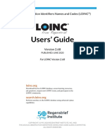 Users' Guide: Logical Observation Identifiers Names and Codes (LOINC)