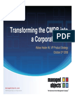 Transforming The CMDB Into Transforming The CMDB Into A Corporate Asset