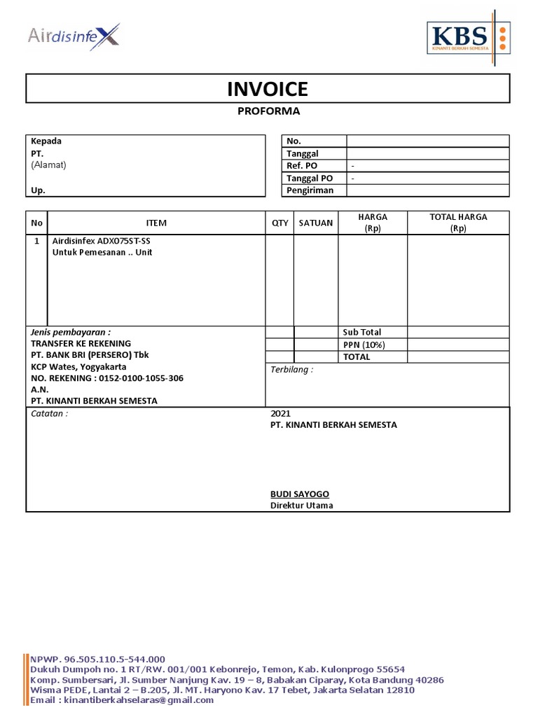 Draft invoice airdisinfex pdf