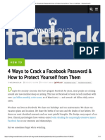 4 Ways to Crack a Facebook Password & How to Protect Yourself from Them