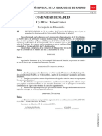 DECRETO 74-2010, de 21 de Octubre, Estatutos de La UPM