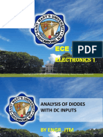 Analysis of Diodes With DC Inputs