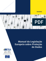 Manual Europeu de Proteção de Dados