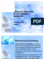 PRODUCT DETAILING IN THE PHARMA INDUSTRY Final