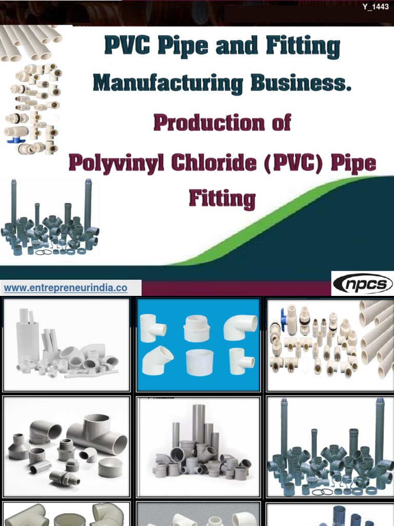 PVC Pipe and Fitting Manufacturing Business-741255 | PDF | Polyvinyl ...