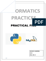 Informatics Practical File