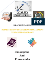 Quality Engineering: DR Afshan Naseem