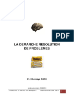 La Demarche Resolution de Problemes La D