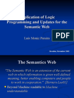 Application of Logic Programming and Updates For The Semantic Web