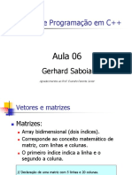 CursoC++Aula6 Gerhard Saboia