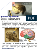 AULA Alzheimer e DOENÇA DE PARKINSON