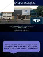 Selamat Datang: Dinas Kearsipan Dan Perpustakaan Kota Depok