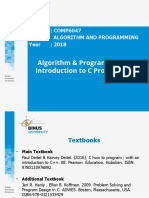 20180728111553D5542 - COMP6047 (L) Pert 1 - Algorithm & Programming and Introduction To C Programming