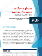 Deductions From Gross Income