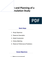 Design and Planning of A Simulation Study