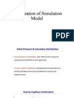Initialization of Simulation Model