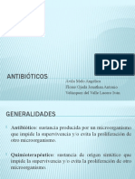 Antibióticos: generalidades y mecanismos de acción