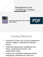 The Project Management and Information Technology Context