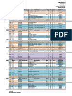 JADWAL KULIAH SEMESTER Genap 2,4,6&8 REVISI