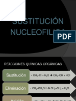 Sustitución Nucleofilica