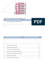 Asignación de Fusibles Debajo de La Guantera PDF