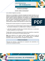 AA1 Evidencia Foro Evaluacion Medios e Instrumentos