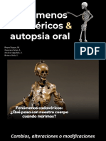 Fenómenos Cadavéricos y Autopsia Oral.