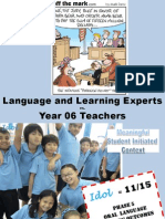 Language and Learning Experts Year 06 Teachers
