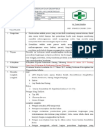 SOP Pembersihan Dan Desinfeksi Permukaan Lingkungan